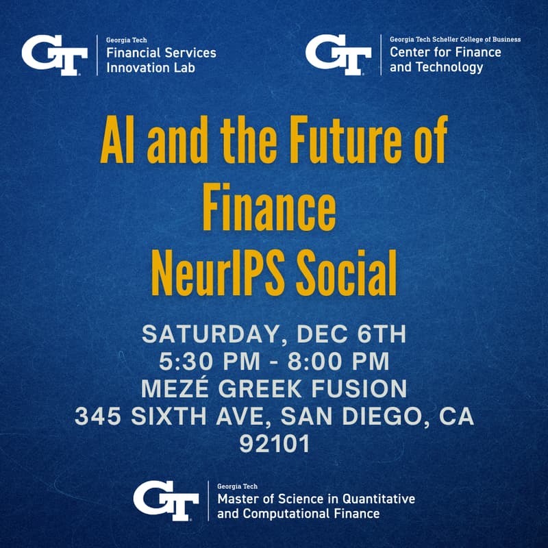 Cover Image for AI and Future of Finance at NeurIPS Event