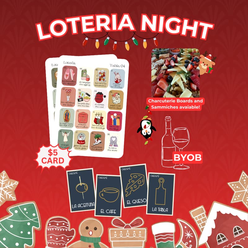 Cover Image for Christmas Loteria at CheeseMé