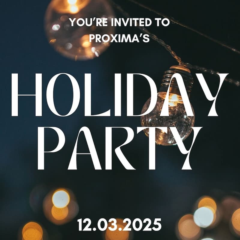 Cover Image for Proxima's Holiday Party