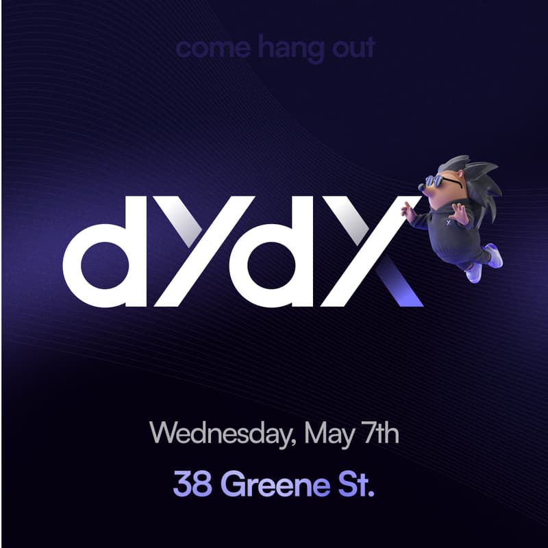 Cover Image for Hangout at dYdX!