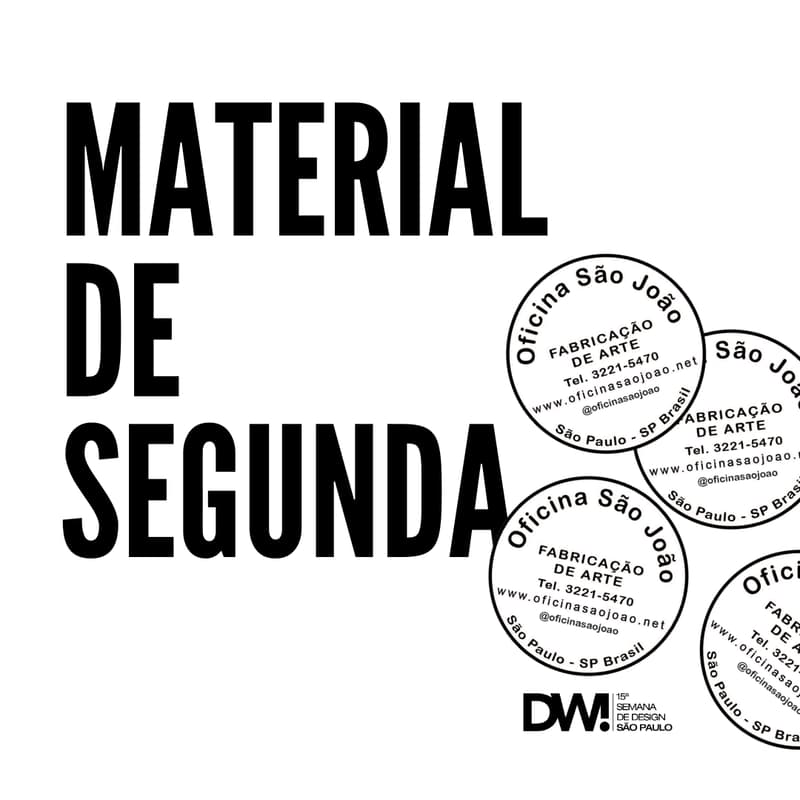 Cover Image for MATERIAL DE SEGUNDA - DW!15