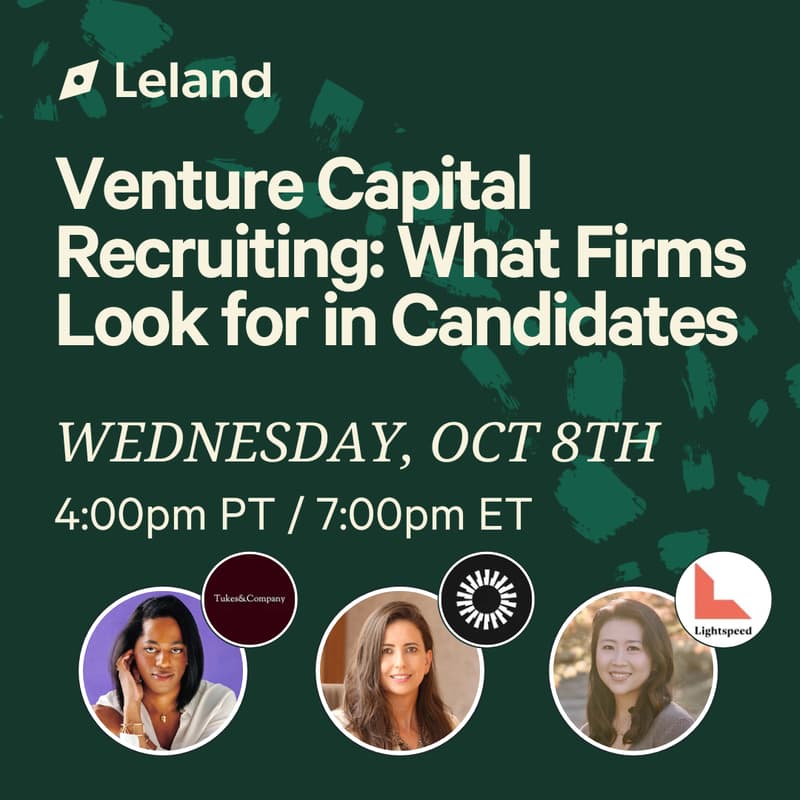 Cover Image for Venture Capital Recruiting: What Firms Look for in Candidates