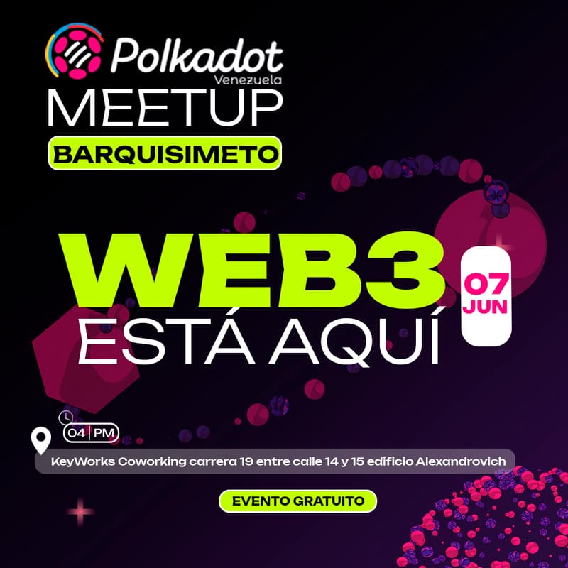 Foto de portada de Polkadot - Barquisimeto Meetup