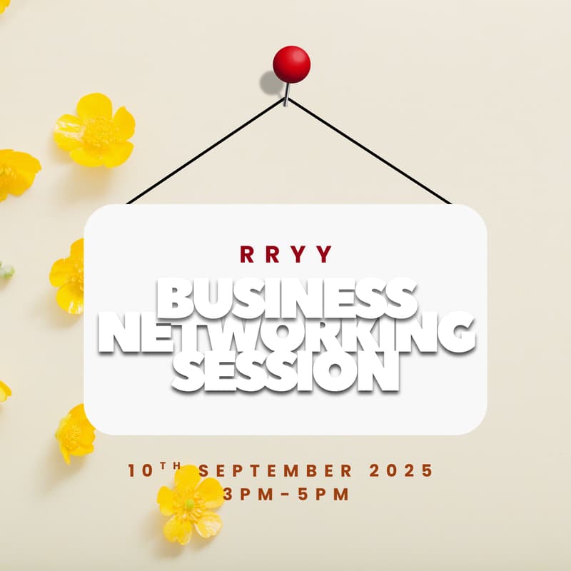 Cover Image for RRYY WEEKLY BUSINESS NETWORKING SESSION