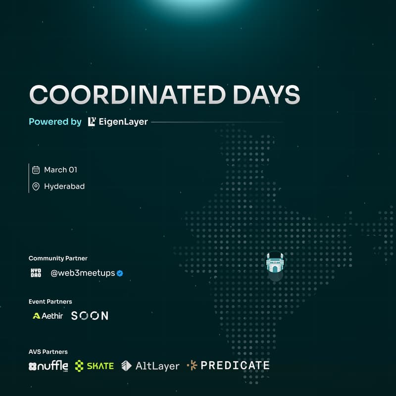 Cover Image for Coordinated Days: {Hyderabad}