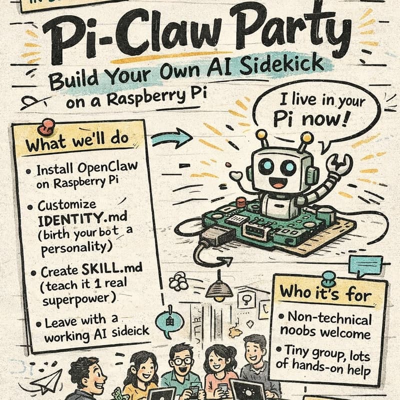 Cover Image for openclaw-pi party