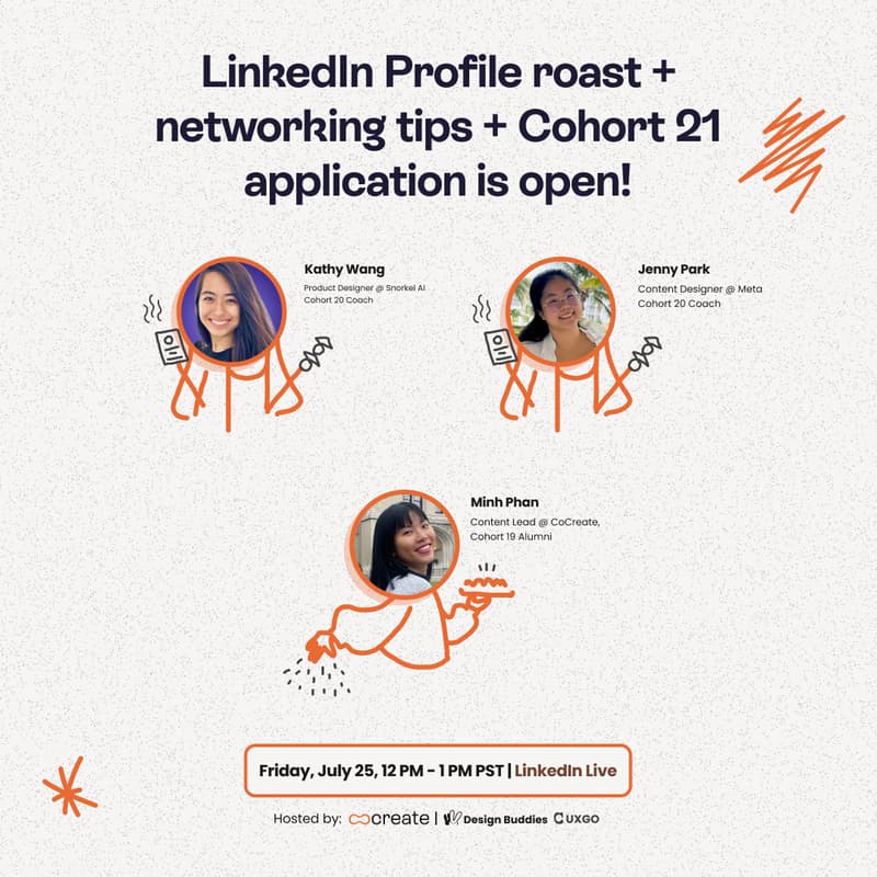 Cover Image for LinkedIn roast, cohort AMA, and building a cracked designer resume in 2025