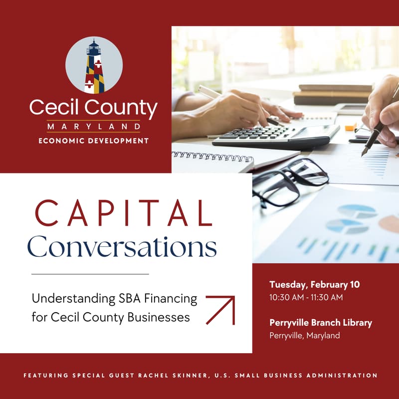 Cover Image for Capital Conversations: Understanding SBA Financing for Maryland and Delaware Businesses
