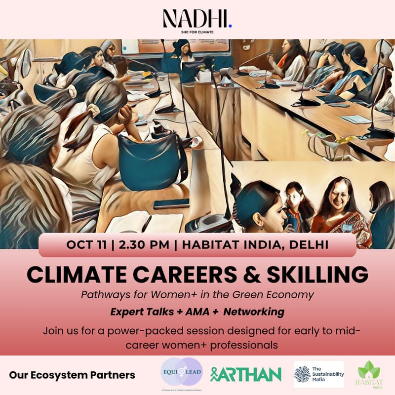 Cover Image for Climate Careers & Skilling (Nadhi Delhi NCR)