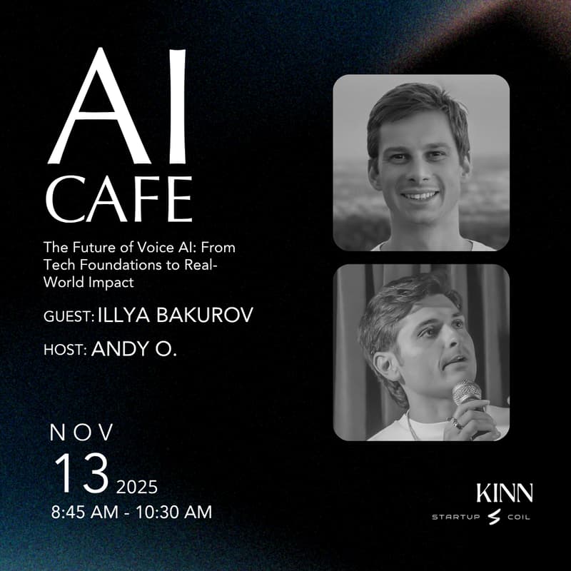 Cover Image for AI Cafe: The Future of Voice AI: From Tech Foundations to Real-World Impact