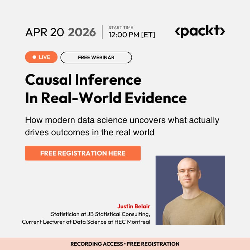 Cover Image for Causal Inference In Real-World Evidence - Free Webinar