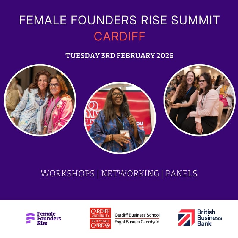 Cover Image for Female Founders Rise Summit Cardiff