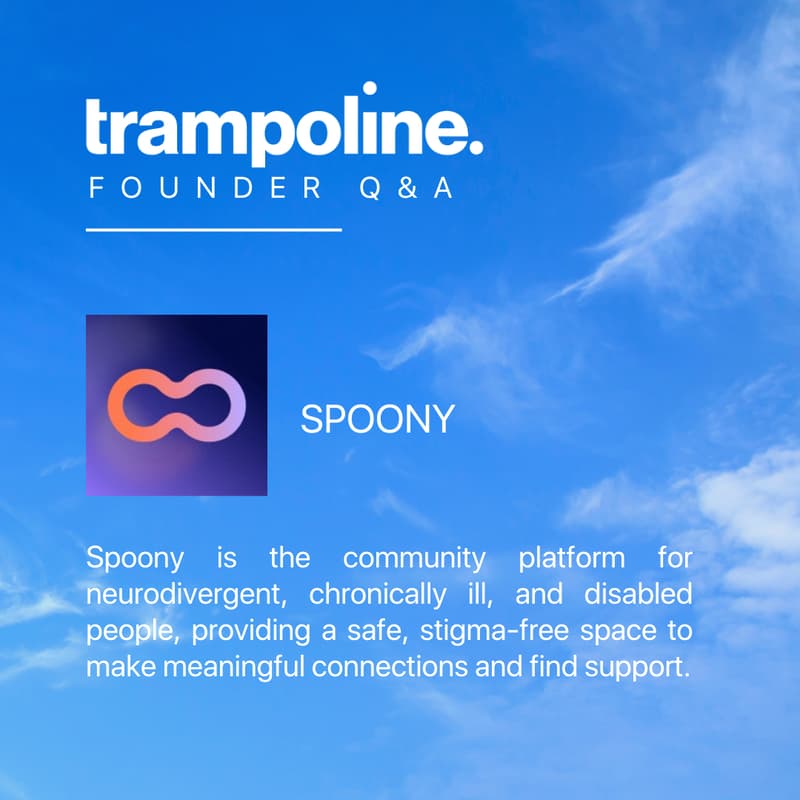 Cover Image for Trampoline Founder Q&A: Meet Spoony 💡💬