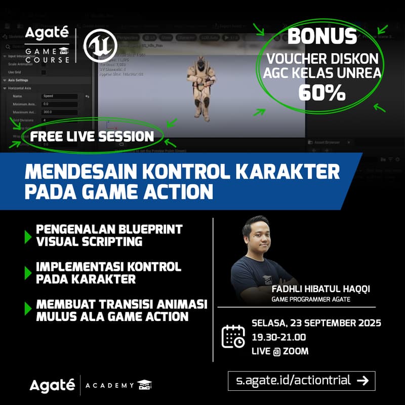 Cover Image for Buat Game Action Tanpa Coding di Unreal