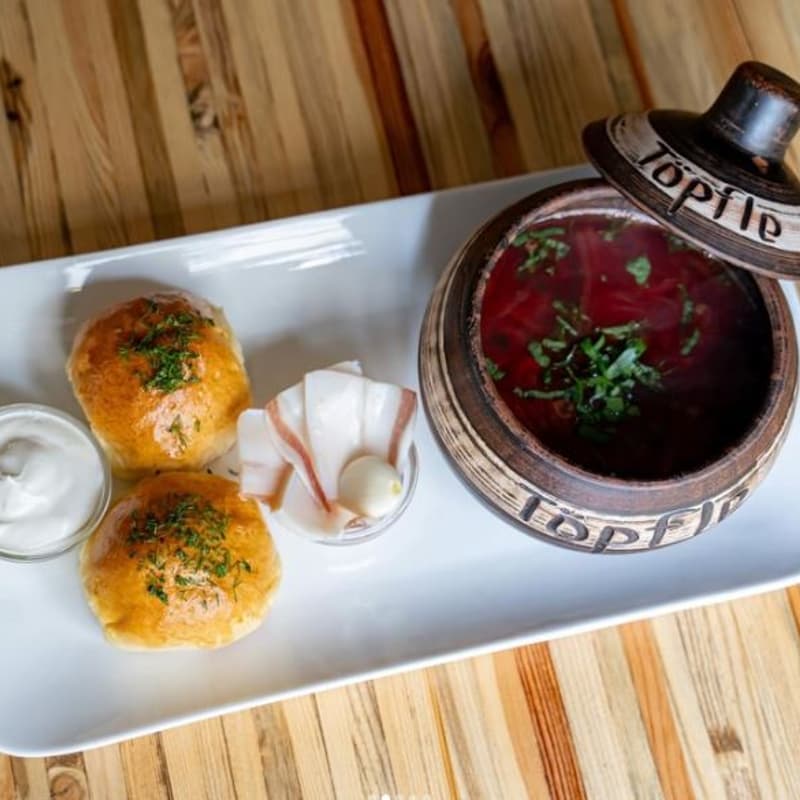 Cover Image for Ukrainan Evening at Topfle