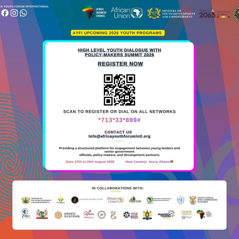 Cover Image for High Level Youth Dialogue With Policy-Makers Summit 2026