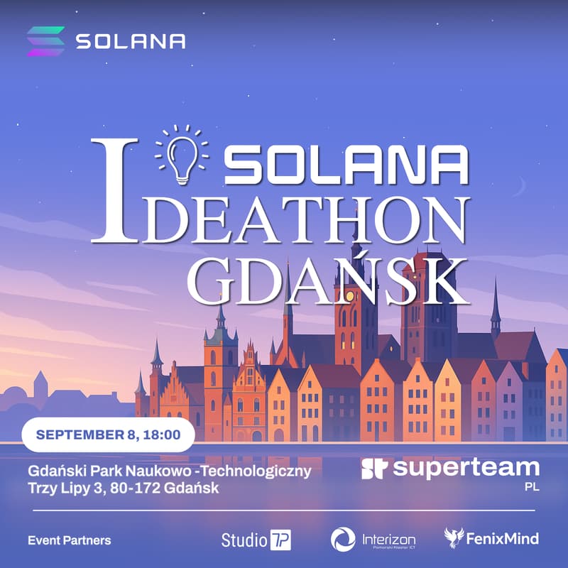 Cover Image for Solana Ideathon Gdańsk