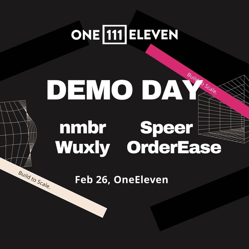 Cover Image for OneEleven Pitch Showcase - Winter Edition