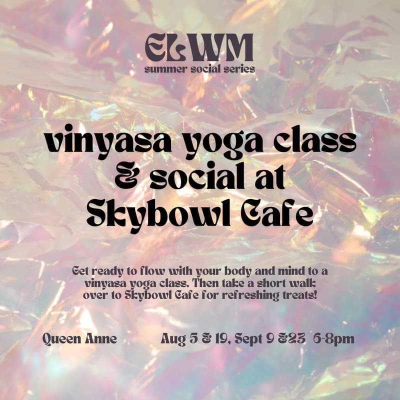 Cover Image for ELWM Vinyasa Yoga Class & Social at Skybowl Cafe