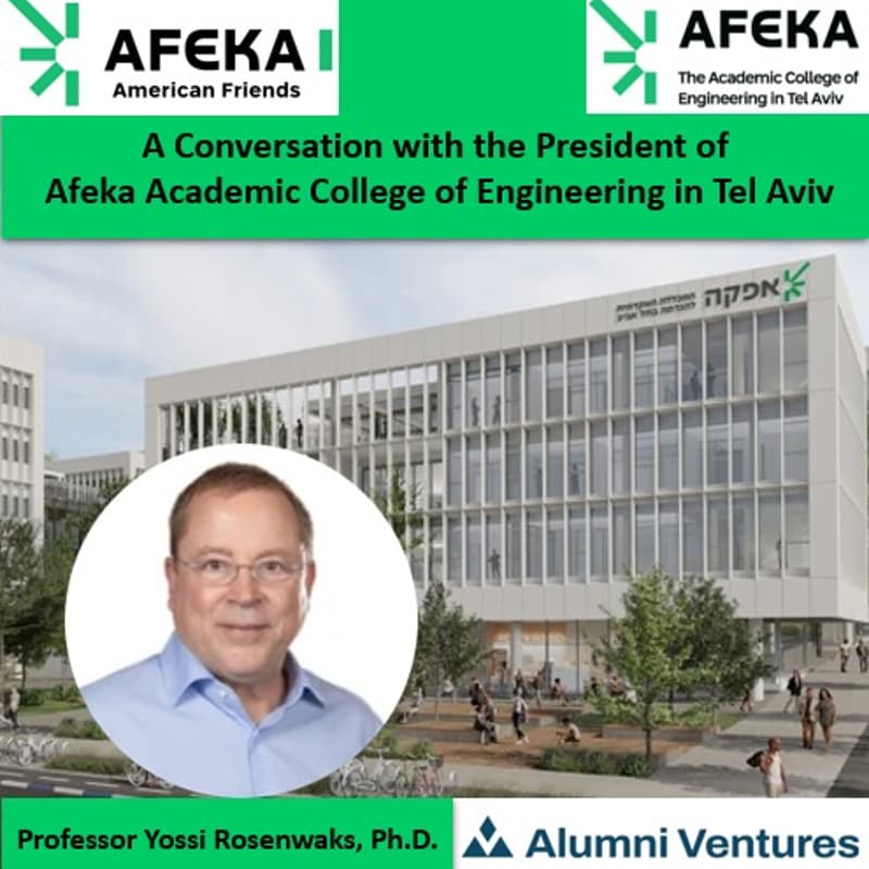 Cover Image for A Conversation with the President of Afeka Academic College of Engineering in Tel Aviv