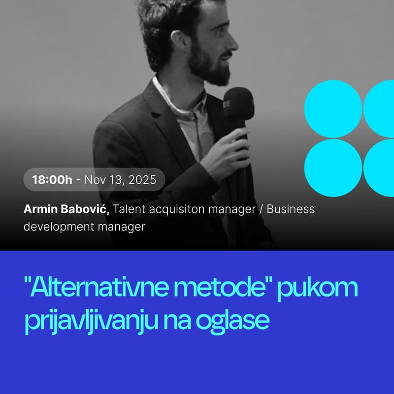 Cover Image for "Alternativne metode" pukom prijavljivanju na oglase - Armin Babović