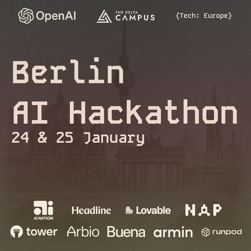Cover Image for {Tech: Europe} Berlin AI Hackathon