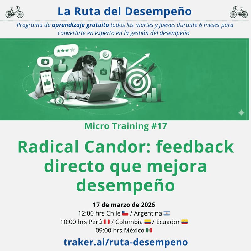 Cover Image for MicroTraining #17 Radical Candor: feedback directo que mejora desempeño