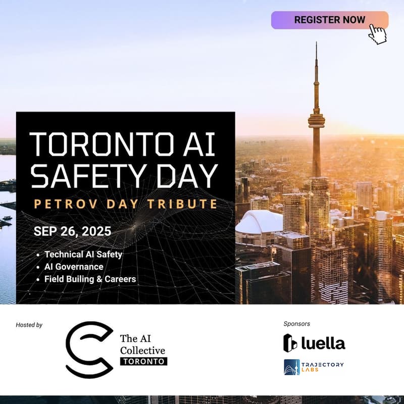 Cover Image for Toronto AI Safety Day