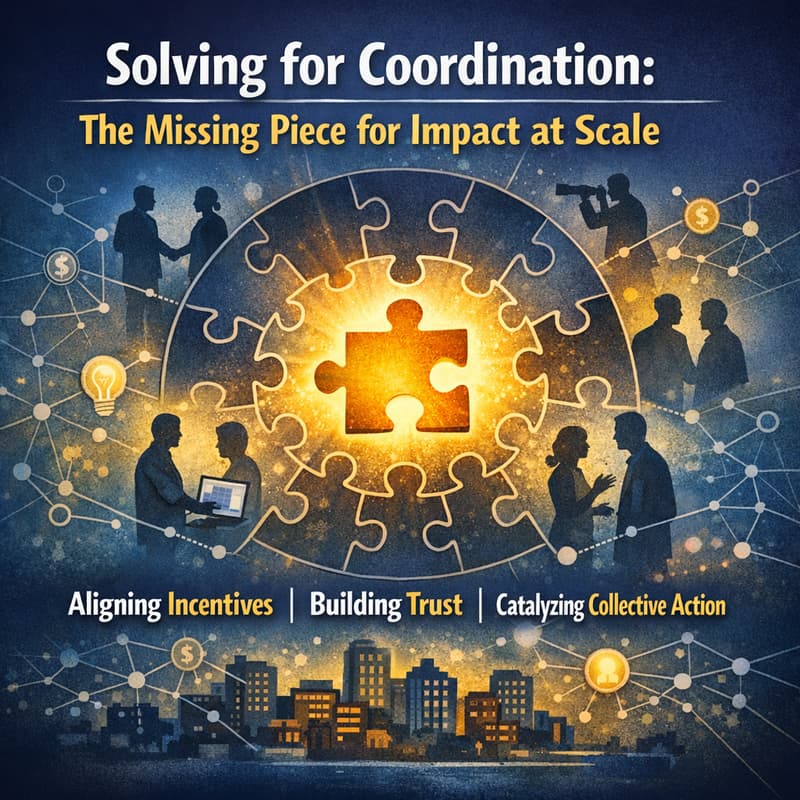 Cover Image for Solving for Coordination: The Missing Piece for Impact at Scale