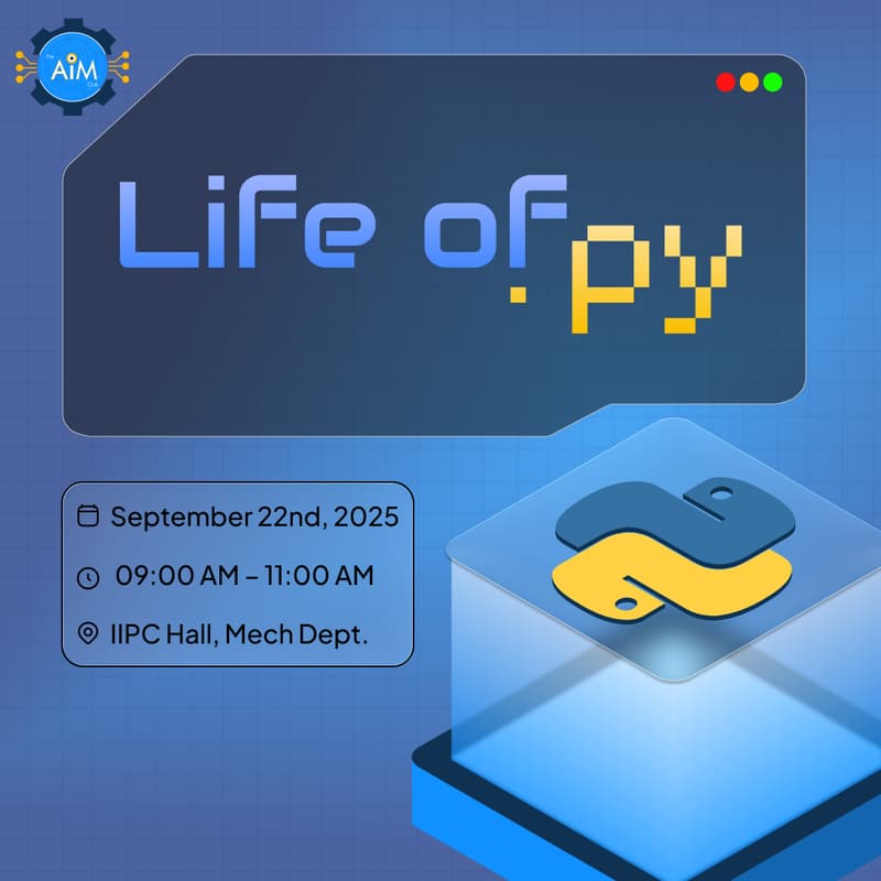 Cover Image for Life of .py