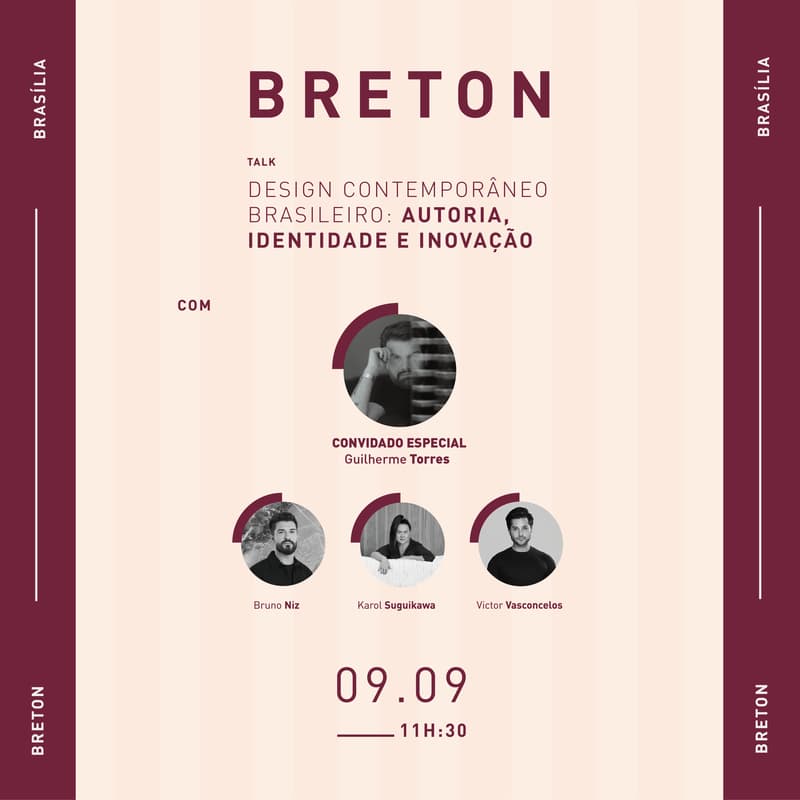 Cover Image for Talk Breton Brasília - Design Contemporâneo Brasileiro: Autoria, Identidade e Inovação