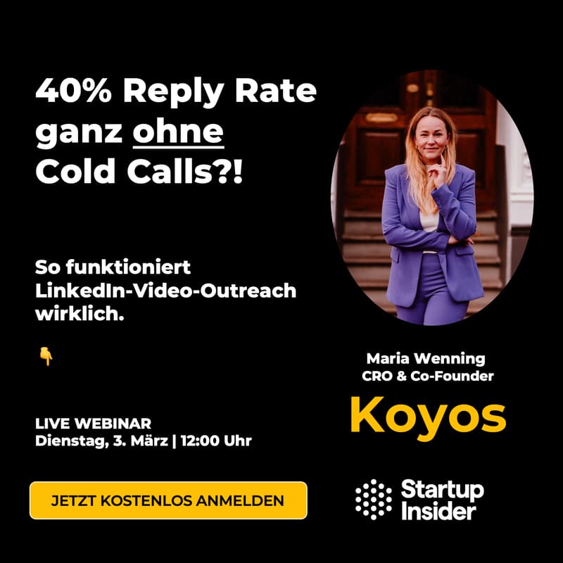 Cover Image for 40% Reply Rate ganz ohne Cold Calls?