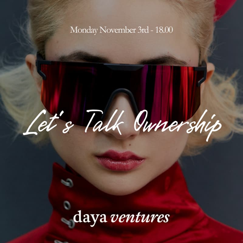 Cover Image for Let’s Talk Ownership: A Live Ask-Me-Anything About Daya’s Community Round