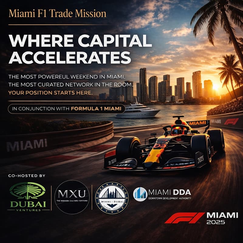 Cover Image for Miami F1 Trade Mission |  Where Capital Accelerates