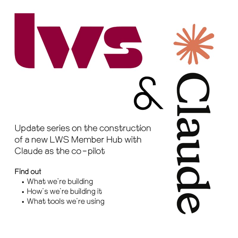 Cover Image for LWS/Claude Session #1