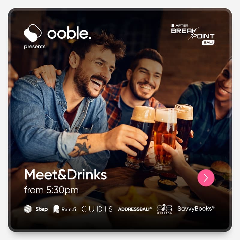 Cover Image for Meet&Drinks by Ooble Studio - Thursday