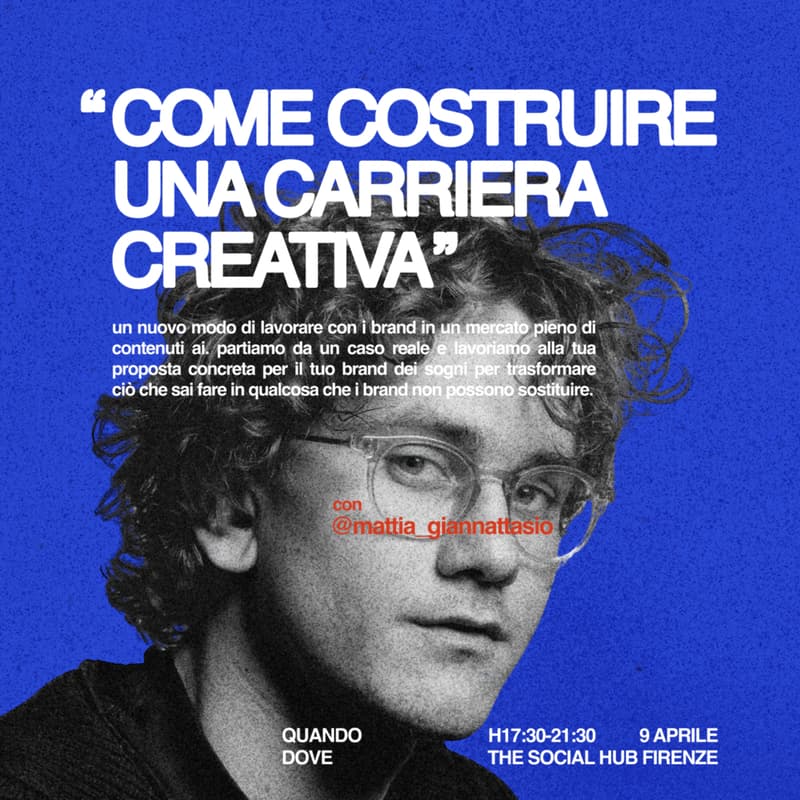 Cover Image for Workshop + Salotto Creativo