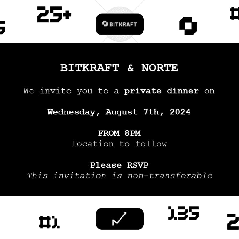 Cover Image for Bitkraft & Norte Private Dinner