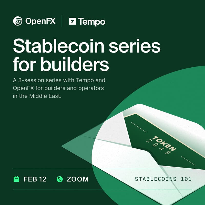 Cover Image for Stablecoin Series by OpenFX and Tempo
