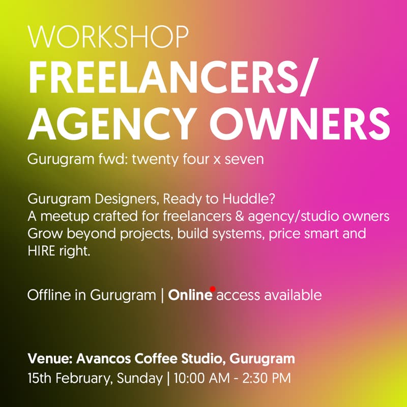 Cover Image for fwd: twenty four x seven (In person + Online)