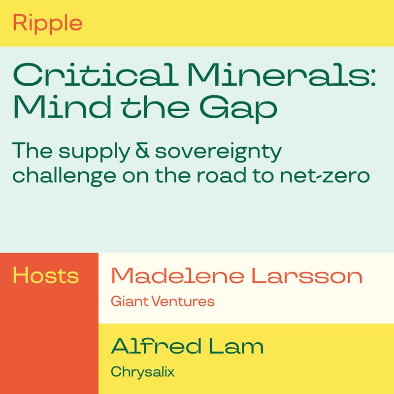 Cover Image for 🟢 Critical Minerals: Mind the Gap