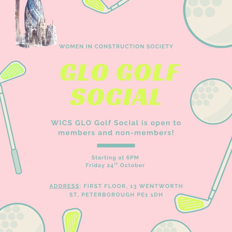 Cover Image for Women in Construction Glo Golf Social