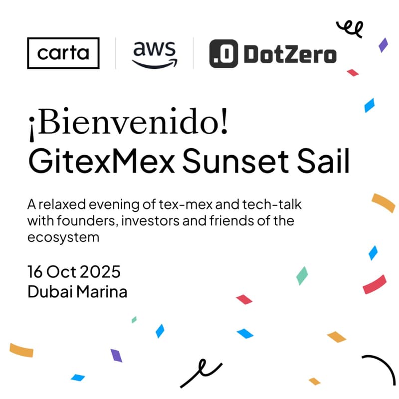 Cover Image for GitexMex Sunset Sail by Carta, AWS, and DotZero