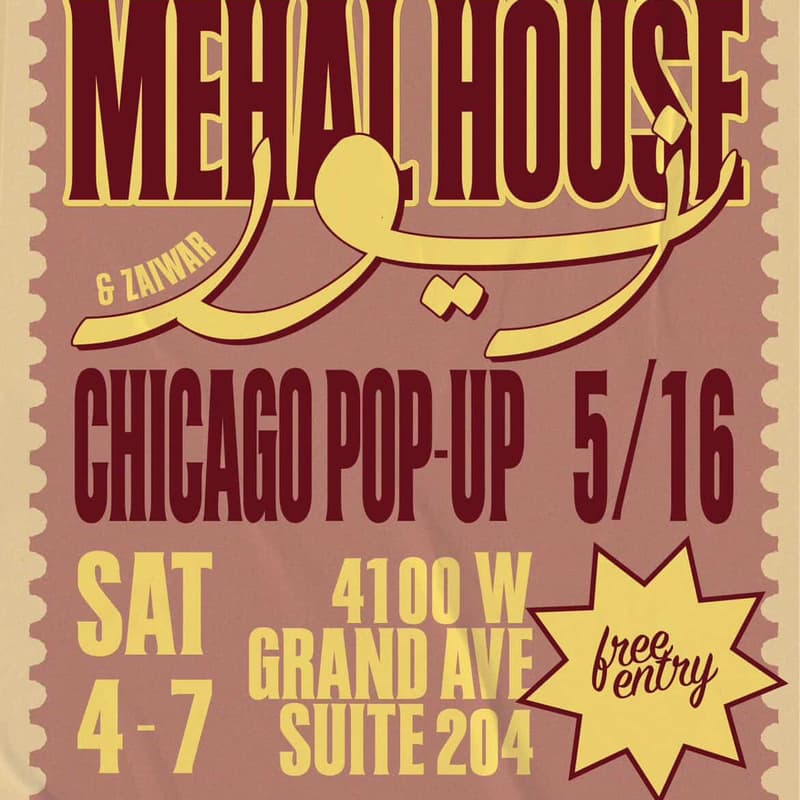 Cover Image for Zaiwar x Mehal House Pop Up