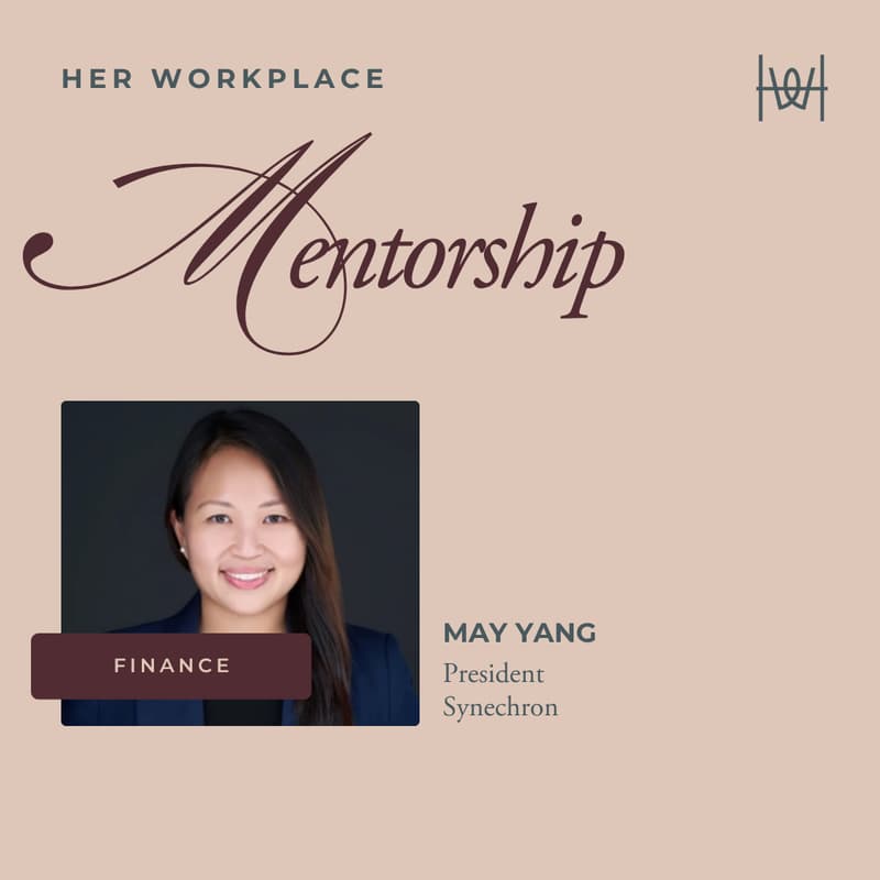 Cover Image for May Yang's Virtual Mentor Session *members only