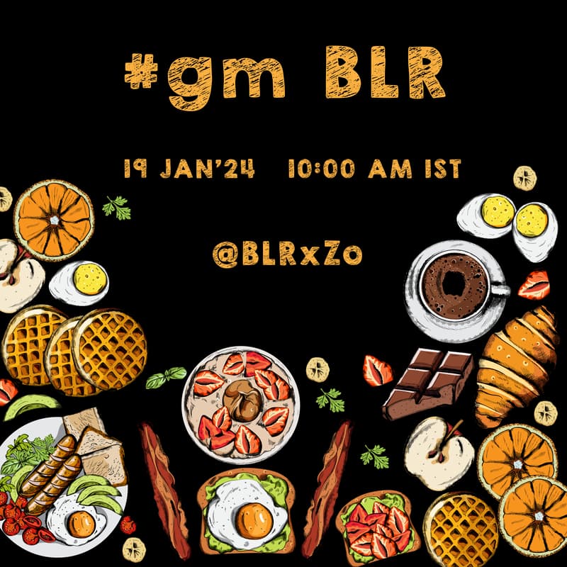 Cover Image for #gm BLR