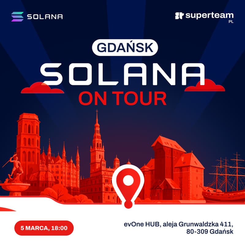 Cover Image for Solana on Tour: Gdańsk