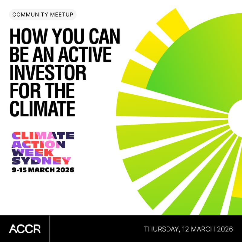 Cover Image for How you can be an active investor for the climate