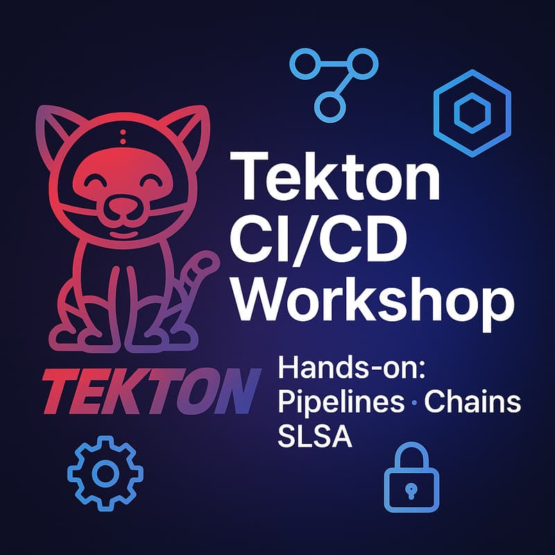Cover Image for Tekton CI/CD Workshop