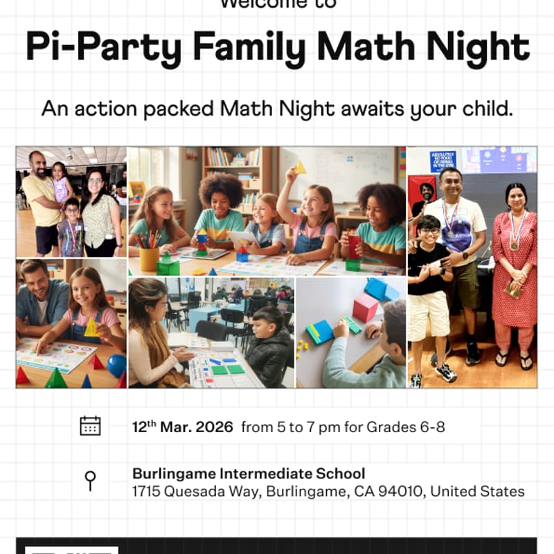 Cover Image for Family Math Night:  Burlingame Intermediate School